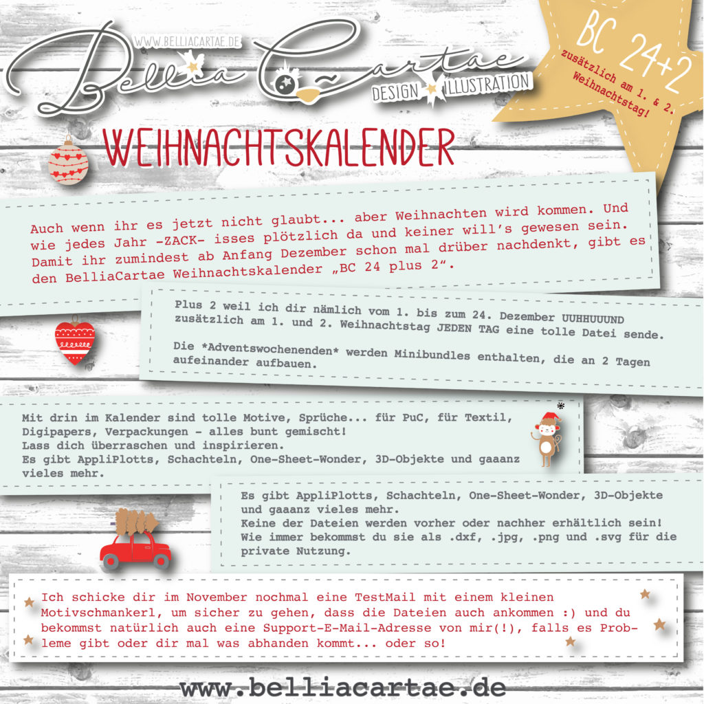 BC 24 + 2 Weihnachtskalender 2019 ⋆