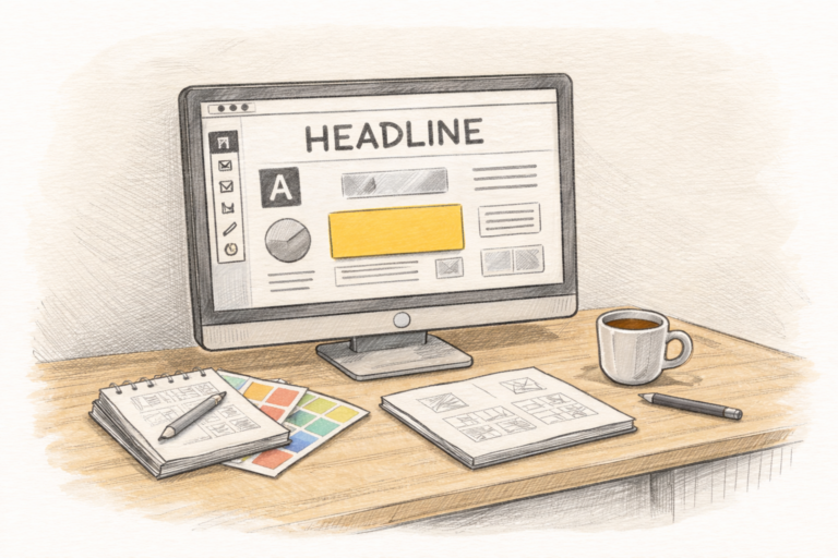 Grafikdesign lernen – Grundlagen von Layout, Typografie und visueller Gestaltung