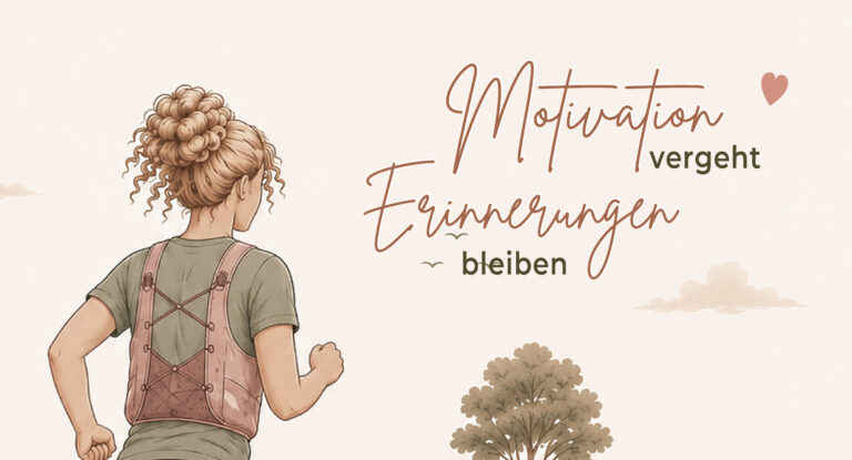Frau läuft in die Sonne Motivation